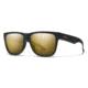 Smith Lowdown 2 Sunglasses, Matte Black Gold Frame, ChromaPop Polarized Black Gold Lens, 2009410NZ56HN