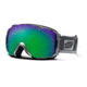 Smith I/O Goggles, Chrome Max, Green Sol X Mirror And Sensor Mirror Lenses IO7NXCM10