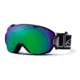Smith I/OS Goggles, Black Foundation, Green Sol X Mirror And Sensor Mirror Lenses IS7NXFK10