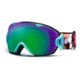 Smith I/OS Goggles, Teal Night Out, Green Sol X Mirror And Sensor Mirror Lenses IS7NXTN11