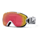 Smith I/OS Goggles, White Foundation, Red Sensor Mirror And Platinum Mirror Lenses IS7RZFW10