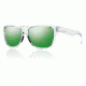 Smith Optics Lowdown Slim sg, Crystal/grn Sol-X carb TLT lens LSPCGMCR