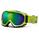 Smith Optics Scope Goggles - Lime Mission Frame, Green Sol X Mirror Lenses SC3NXLM12