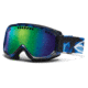 Smith Optics Scope Goggles - Translucent Cyan X-Ray Frame, Green Sol X Mirror Lenses SC3NXCX12