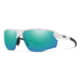 Smith Resolve Sunglasses, White Frame, ChromaPop Opal Mirror Lens, 204926VK670G0