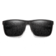 Smith Riptide Sunglasses, Matte Black Frame, ChromaPop Glass Polarized Black Lens, 203682003616N