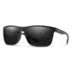 Smith Riptide Sunglasses, Matte Black Frame, ChromaPop Glass Polarized Black Lens, 203682003616N