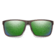Smith Riptide Sunglasses, Matte Tortoise Frame, ChromaPop Glass Polarized Green Mirror Lens, 203682HGC61UI