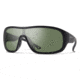 Smith Spinner Sunglasses, Matte Black Frame, ChromaPop Polarized Grey Green Lens, 20498100399L7