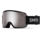 Smith Squad Goggles, Black, Chromapop Sun Platinum Mirror, M006682QJ995T