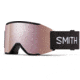 Smith Squad Mag Low Bridge Fit Googles, ChromaPop Everyday Rose Gold Mirror, Black, M007570JX99M5
