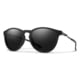 Smith Wander Sunglasses, Matte Black Frame, ChromaPop Polarized Black Lens, 204931003556N