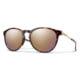 Smith Wander Sunglasses, Tortoise Frame, ChromaPop Polarized Rose Gold Mirror Lens, 204931086559V