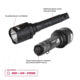Smith &amp; Wesson Delta Force FS-10 LED Flashlight, 2100 Lumens, 4X CR123, Black 110046