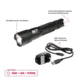 Smith &amp; Wesson M&amp;P15 USB Rechargeable LED Flashlight, 800 Lumens, Black body/White LED 110221