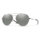 Smith Westgate Sunglasses, Silver Frame, Chromapop Platinum Mirror Lens, 20124101060OP