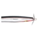 Smithwick Devil's Horse Topwater Prop Lure, 4.5in, 3/8oz, Chrome/Black Back, AF131