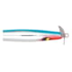 Smithwick Devil's Horse Topwater Prop Lure, 4.5in, 3/8oz, Chrome/Blue Back, AF132