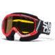 Smith Optics Snow Fuel V.2 MX Goggles - Red Daze Frame w/ Yellow Dual Airflow Anti-Fog Lens FV3ADDSM12