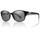 Smith Optics Womens Lyric Sunglasses - Black Frame w/ Polarized Gray Lens LYPPGYBK