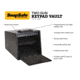 Snapsafe, A Hornady Company Aux Keypad Vault 2 Gun Safe, Black, NSN N, 75430