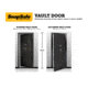 Snapsafe, A Hornady Company Aux Vault Door, 32x80 in, 75416