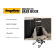 Snapsafe, A Hornady Company Magnetic Safe Hook, 15lbs, Black, 75911