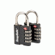 Snapsafe, A Hornady Company TSA Padlock, 2 Pack, Black, NSN N, 76020
