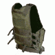 Sniper Tactical Multi Function Molle Plate Vest w/ Carrier for Bullet Clips, Bullets w/ Pouch, Green, Fully Adjustable Length / Girth ASVT01-OD