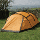 SnugPak Journey Quad Tent, 75D 185T Ripstop Polyester, Two Vents And Two Mesh Vented Doors, Sunburst Orange, 96004