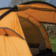SnugPak Journey Quad Tent, 75D 185T Ripstop Polyester, Two Vents And Two Mesh Vented Doors, Sunburst Orange, 96004