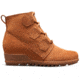 Sorel Evie Lace-Up Boots - Womens, Suede Camel Brown, 10.5, 1870421224-10.5