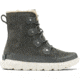 Sorel Explorer II Joan Faux Fur Waterproof Winter Boot - Womens, Grill, Fawn, 8.5, 1951631028-8.5