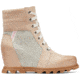 Sorel Joan Of Arctic Wedge III Lexie Bootie - Womens, Natural Tan, Gum 2, 9.5, 1978201-257-9.5