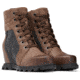 Sorel Joan Of Arctic Wedge III Lexie Bootie - Womens, Tobacco, Black, 8.5, 1978201258-8.5