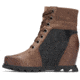 Sorel Joan Of Arctic Wedge III Lexie Bootie - Womens, Tobacco, Black, 8.5, 1978201258-8.5