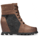 Sorel Joan Of Arctic Wedge III Lexie Bootie - Womens, Tobacco, Black, 8.5, 1978201258-8.5