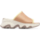 Sorel Kinetic Impact Slide High Sandals - Womens, Honest Beige/Chalk, 7.5 US, 2030471-246-7.5