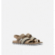 Sorel Roaming Decon Slingback Sandals - Womens, Omega Taupe/Black, 9 US, 1999821-264-9