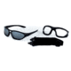 Sos Gripz Riders / Rambler Sunglasses, Frame - Matte Black Tr-90 W/ Temples And Strap / Lens - Pc Z87.1, Smoke /fm