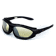Sos Gripz Riders / Rambler Sunglasses, Frame - Matte Black Tr-90 W/ Temples And Strap / Lens - Pc Z87.1, Yellow-fm