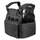 Spartan Armor Systems Achilles Laser Cut Plate Carrier, Small/Extra Large, Black, Adjustable, SAS-AC-LC-BK