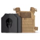 Spartan Armor Systems AR500 Omega Level III 900d Polyester Active Shooter Kit/Police Tactical Gear, 10in x 12in, Coyote Brown, SAS-PKG500-ACTSH-CB-KIT