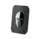 Spartan Armor Systems AR500 Omega Steel Core Body Armor Shooters Cut Set Of Two, Single Curve, Base Coat, Black, 11x14, SAS-AR5001114