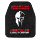 Spartan Armor Systems Hercules Level IV Ceramic Body Armor Set of Two, Black, 10x12, SAS-IV-BT-MC
