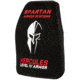 Spartan Armor Systems Hercules Level IV Ceramic Body Armor Set of Two, Black, 10x12, SAS-IV-BT-MC