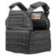 Spartan Armor Systems Shooters Cut Plate Carrier, Medium/Extra Large, Black, Adjustable, SAS-SHPC-BLK