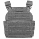 Spartan Armor Systems Shooters Cut Plate Carrier, Medium/Extra Large, Black, Adjustable, SAS-SHPC-BLK
