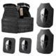 Spartan Armor Systems Spartan Armor/Sentinel Plate Carrier and AR550 Level III+ Body Armor Package, Black, Adjustable, SAS-PKG550-STNL-BK-KIT, SAS-PKG550-STNL-BK-KIT