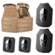 Spartan Armor Systems Spartan Armor/Sentinel Plate Carrier and AR550 Level III+ Body Armor Package, Coyote Brown, Adjustable, SAS-PKG550-STNL-CB-KIT, SAS-PKG550-STNL-CB-KIT